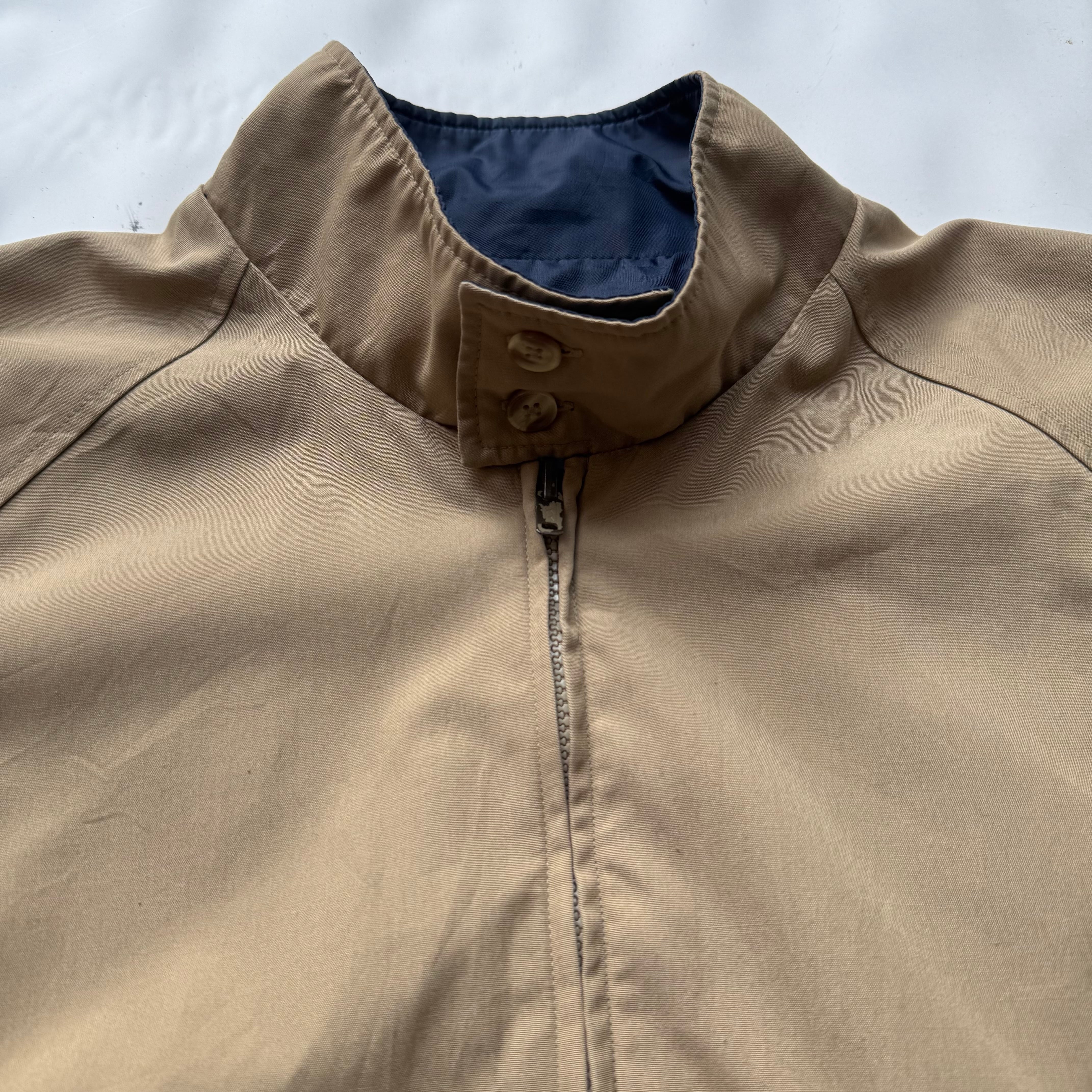 80's Vintage “LANDS' END” Made in Korea Reversible Blouson