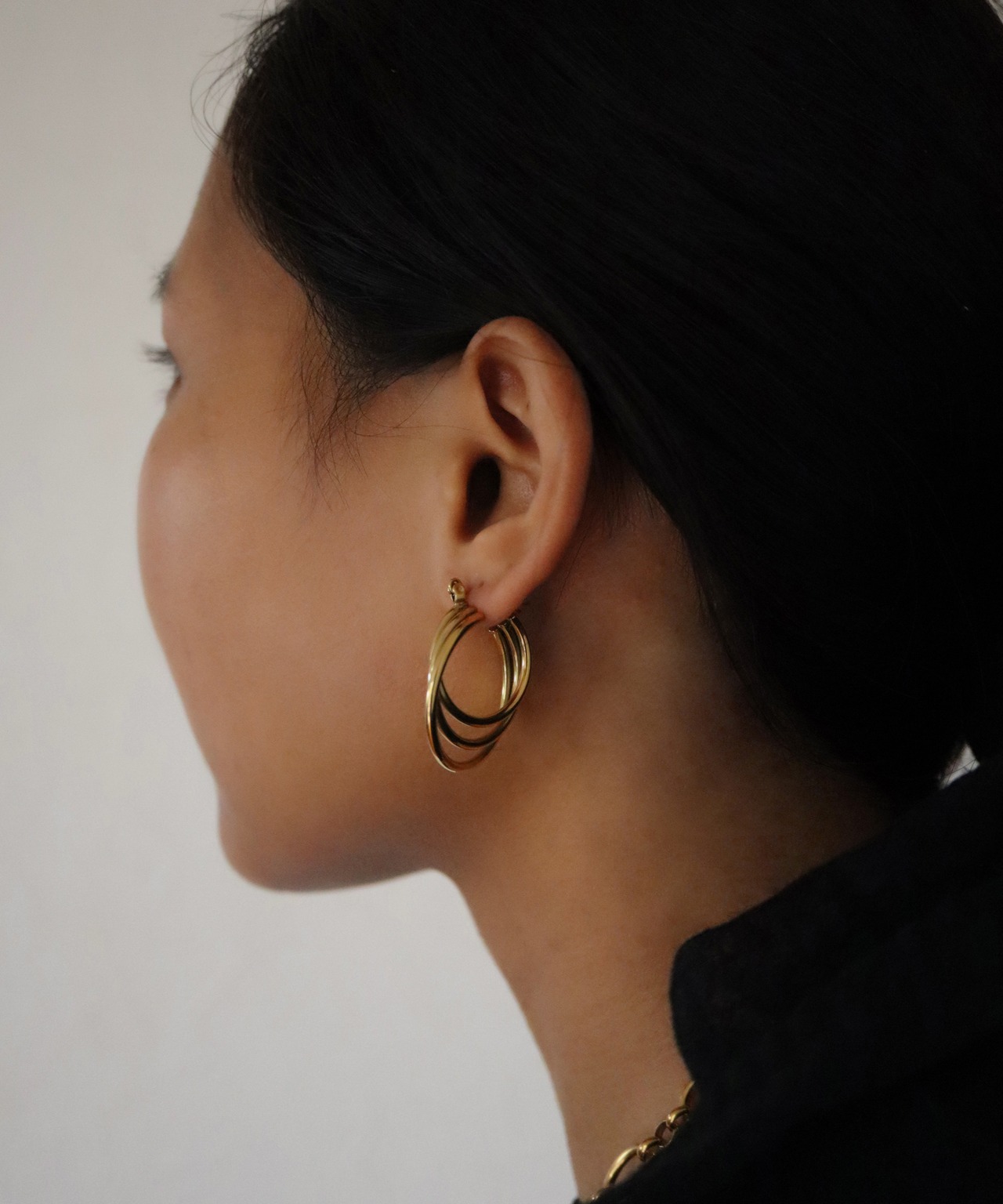 スリーフープピアス/020197