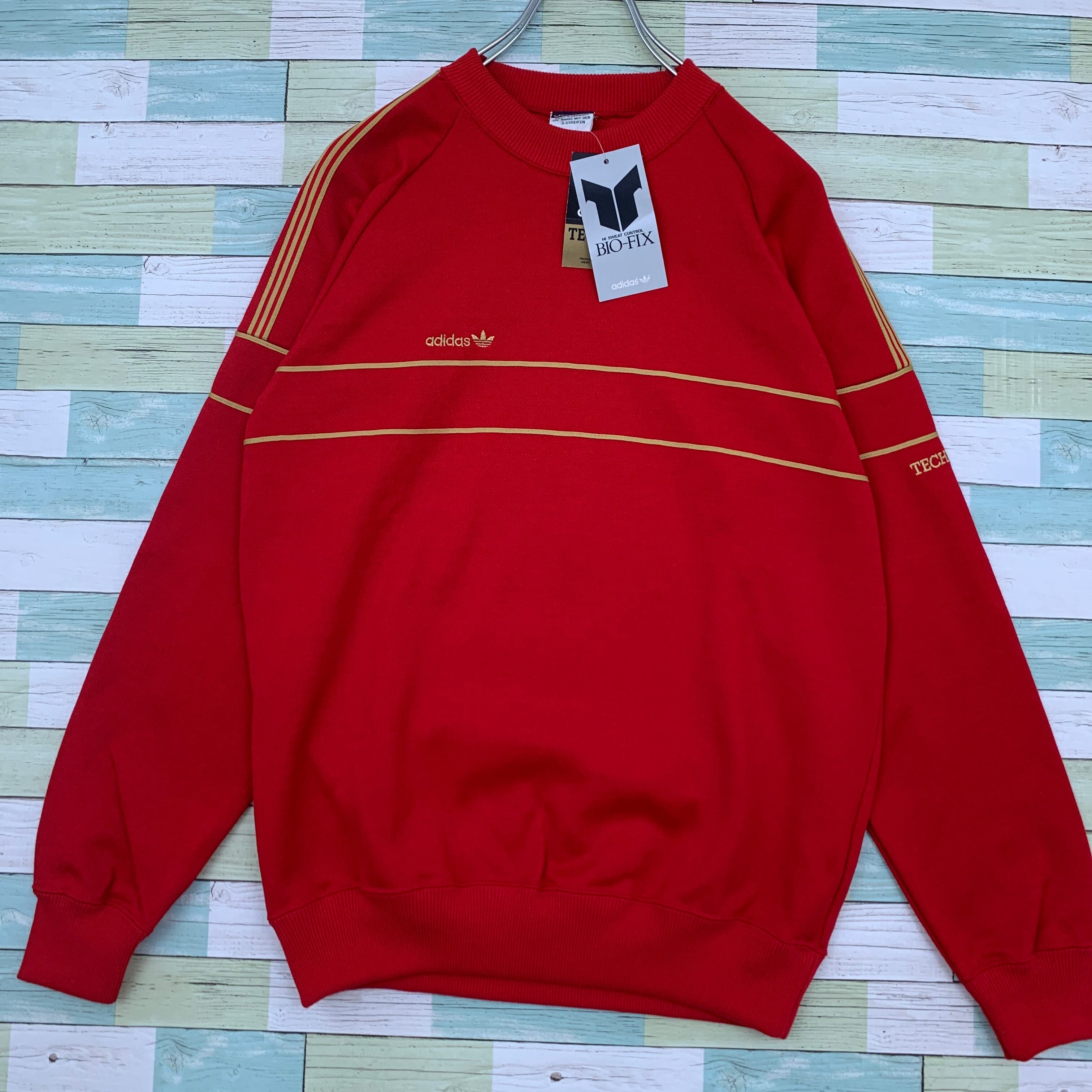 デッドストック タグ付 adidas デサント 70s 80s ネイビー タンクトップ