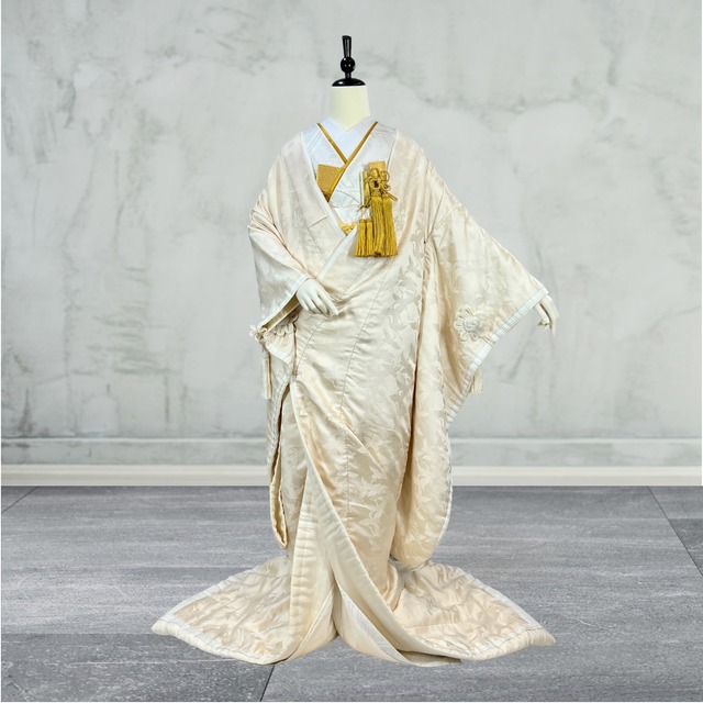 白無垢レンタル フルセット 紗綾地群鶴華紋 008