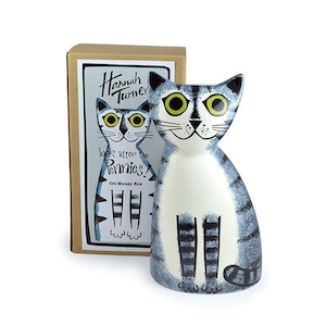 Money boxes Cat（ねこ）Gray Tabby 15-0027-00