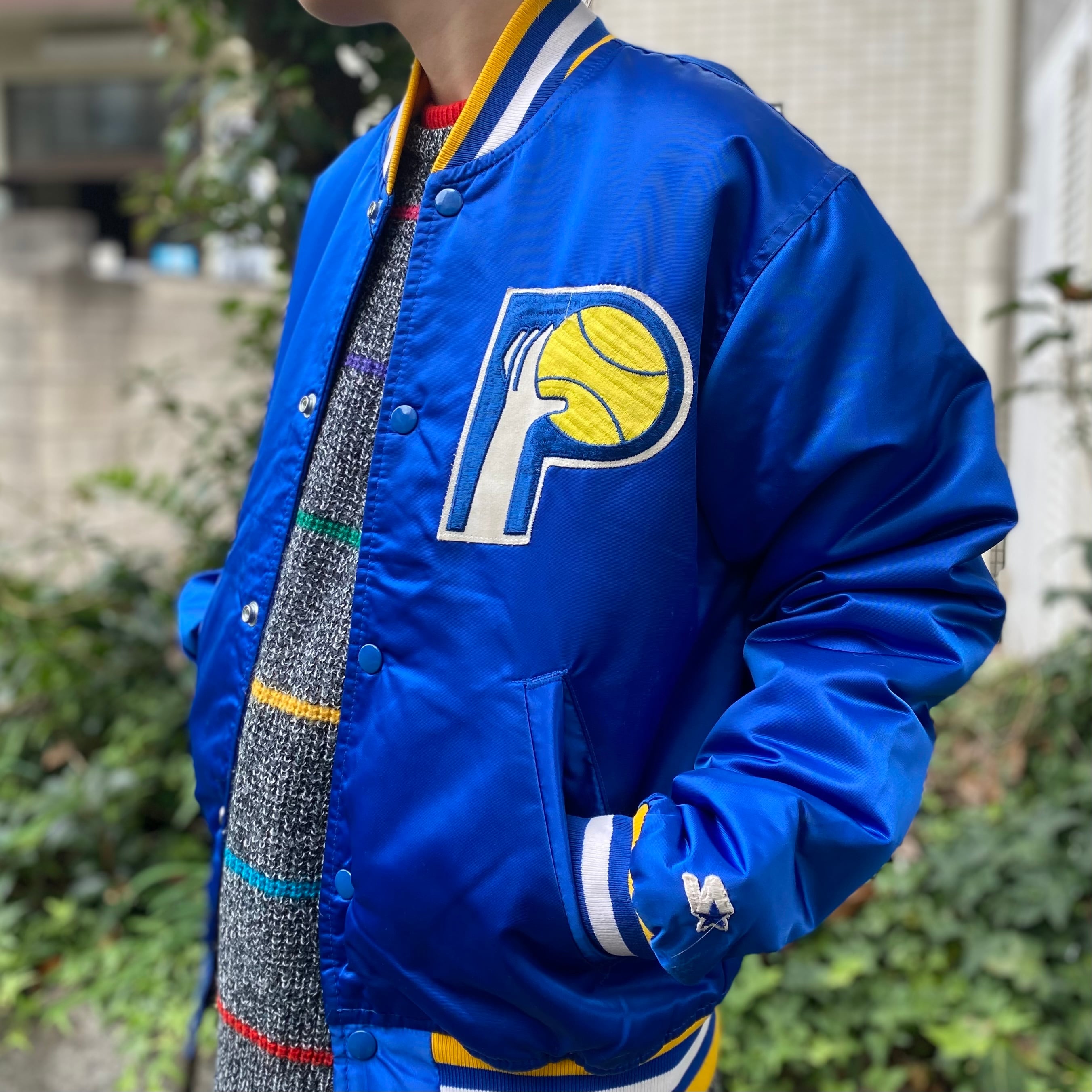 S』80年代〜 Indiana Pacers インディアナペイサーズ ナイロン