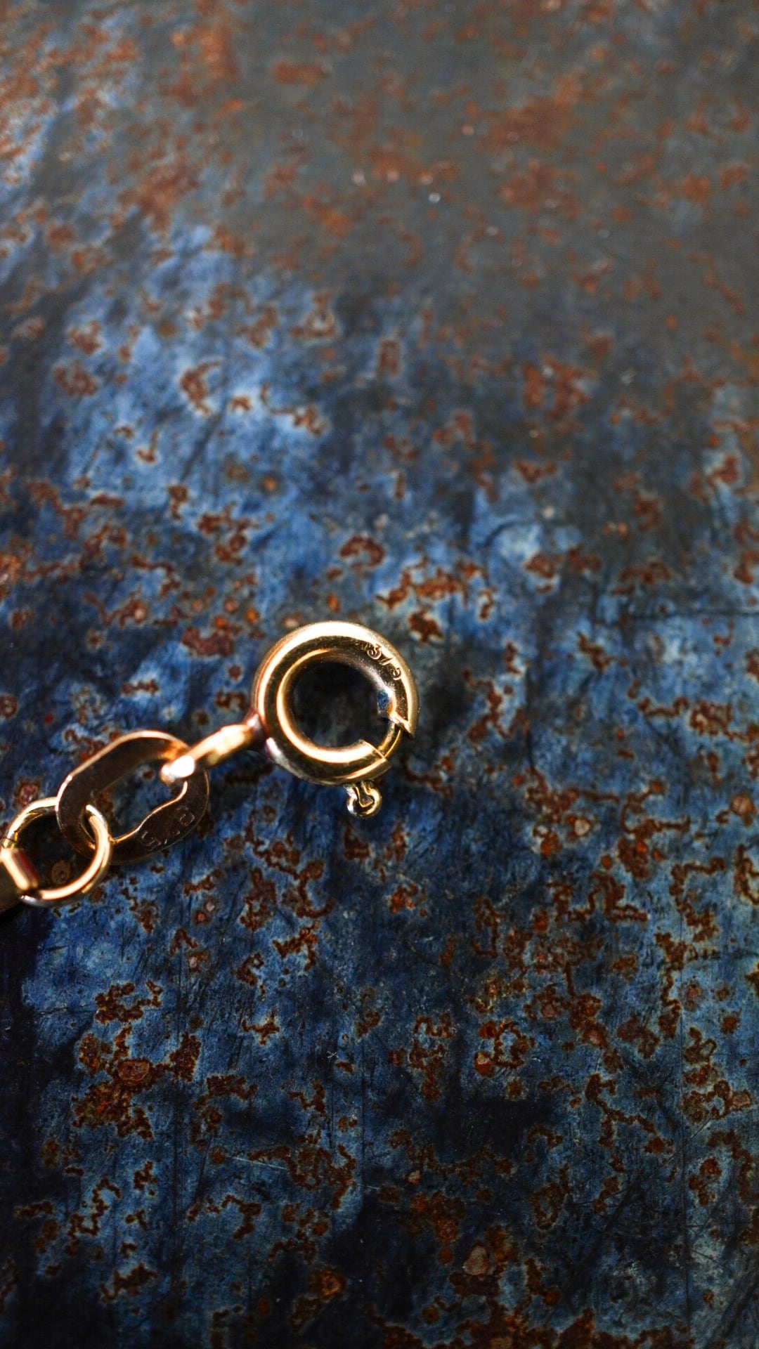 1990-2000s】U.K. VINTAGE 9ct イエロー ゴールド ペーパークリップ