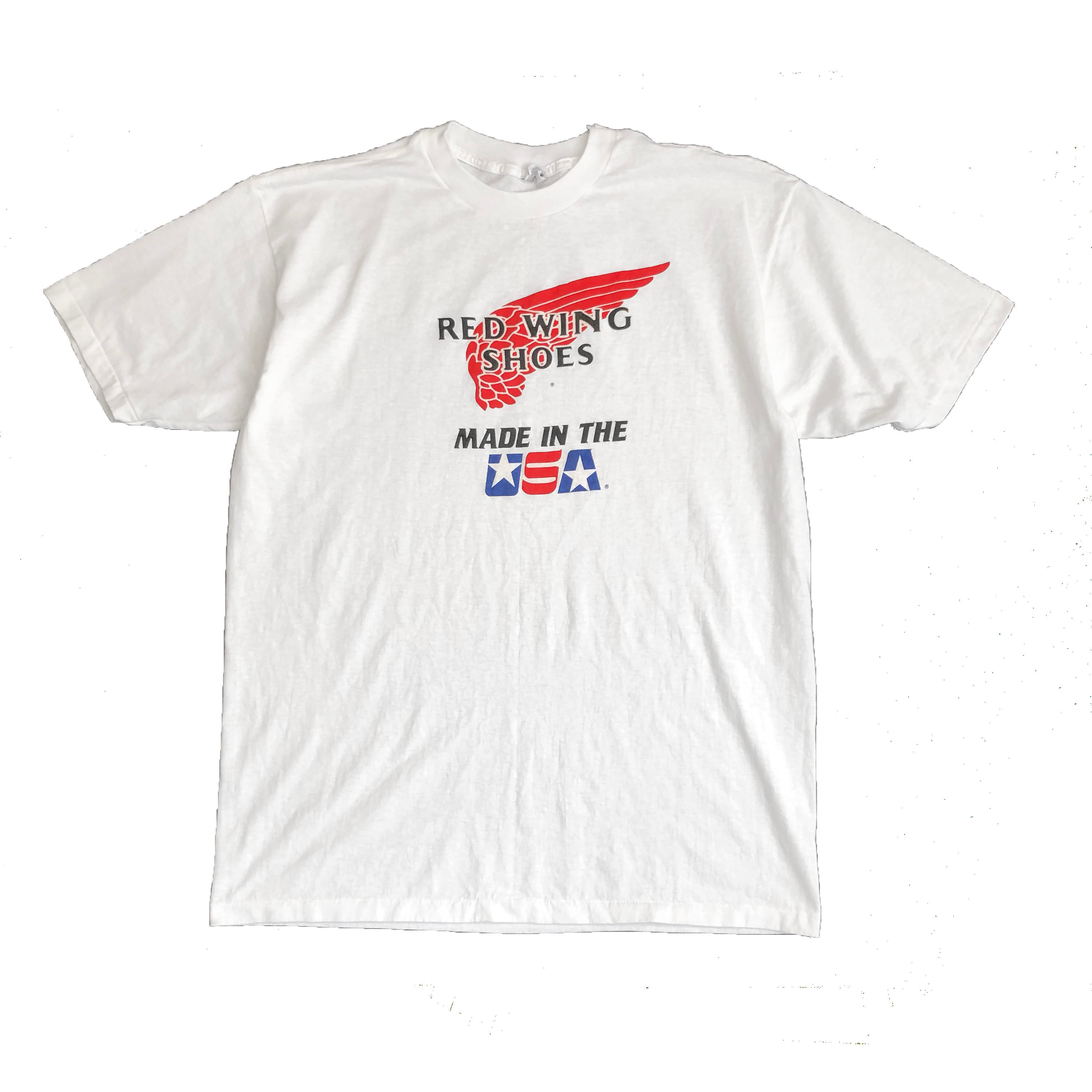 90S USA製 レッドウイング ヴィンテージ ロゴ Tシャツ メンズXXL 