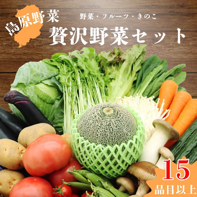 苦手な野菜が選べる！ 野菜のプロが厳選した 贅沢野菜セット 旬の野菜・フルーツ・キノコ 15品目以上 詰め合わせ！