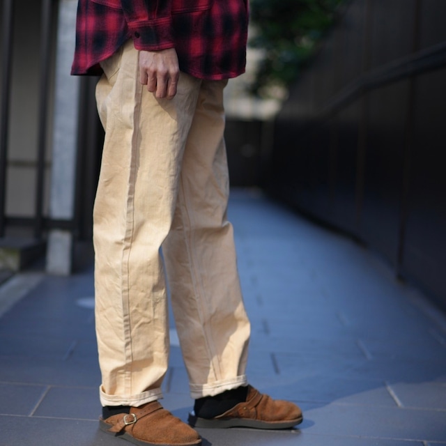 Willow Pants/5 Pocket Denim-NATURAL-(Y-001)