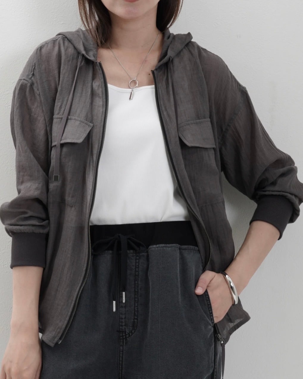 半袖シアージャケット Dignite collier | KURUKURU苦楽園店