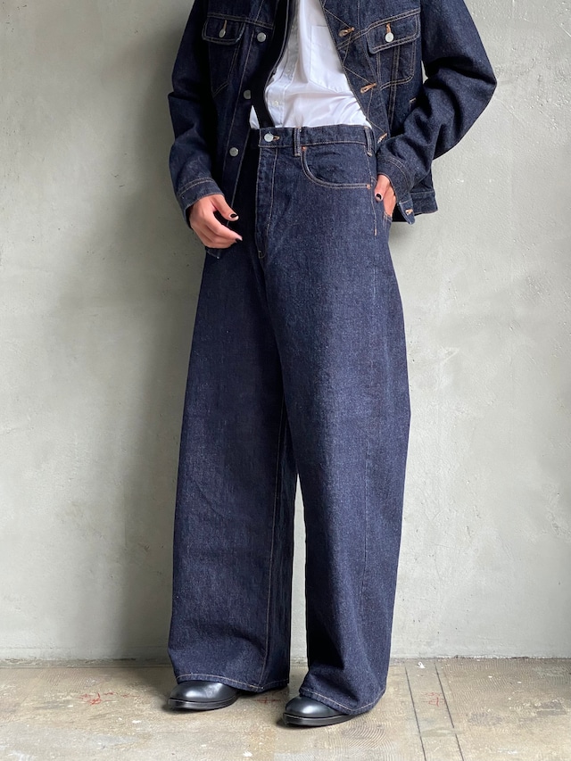 GEN IZAWA / Super  buggy denim pants (one-wash)