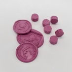 Sealing Wax Octagon matte series/02.紫式部 Murasakishikibu/シーリングワックス オクタゴンマットシリーズ thumbnail 1