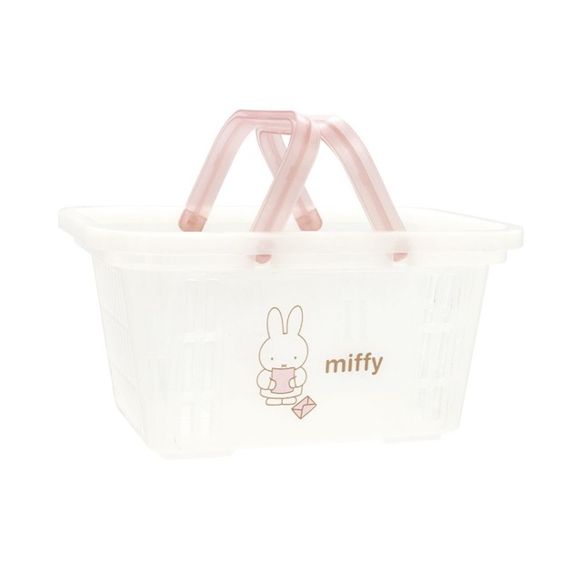ミッフィークリアミニバスケット ピンク(5257155)