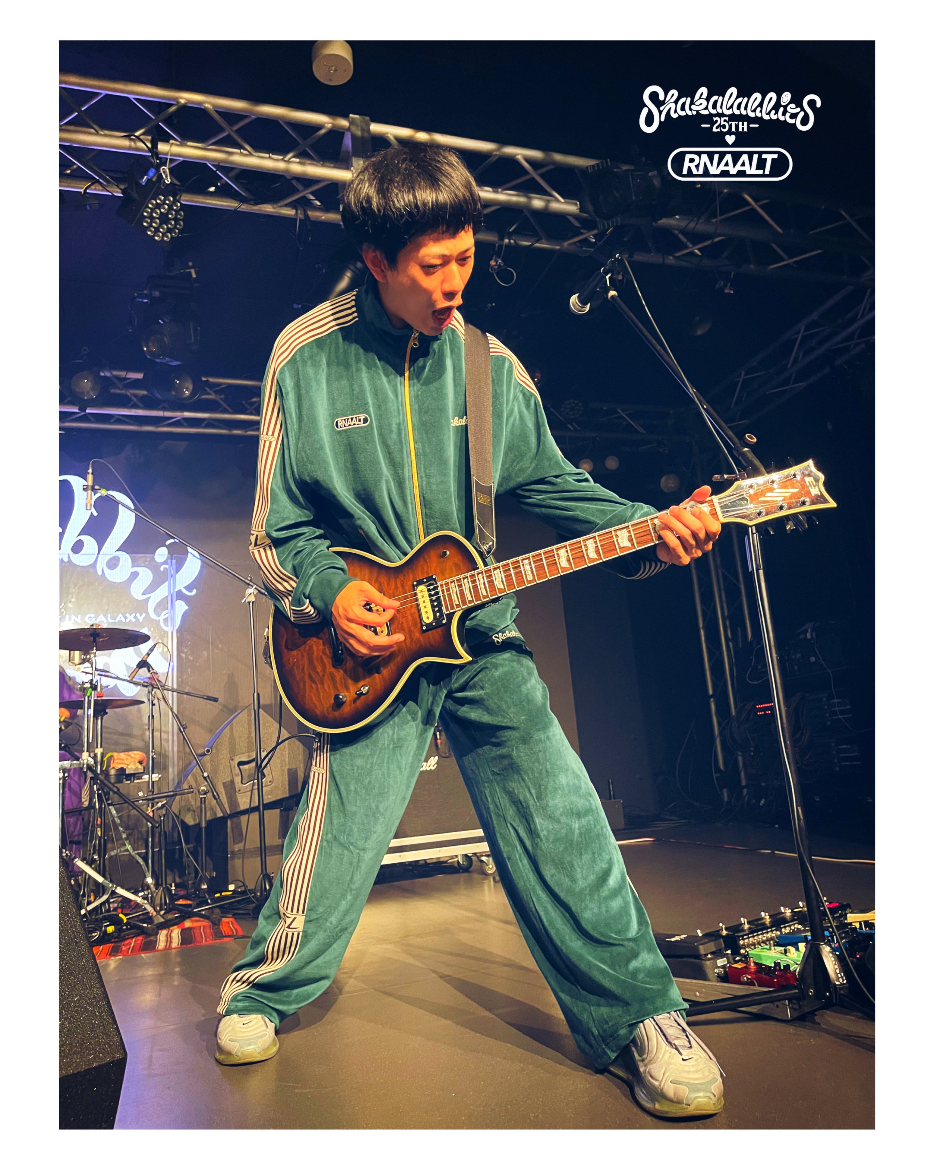 SHAKALABBITS × RNA VELOUR SET-UP (DEEP GREEN) | SHAKALABBITS