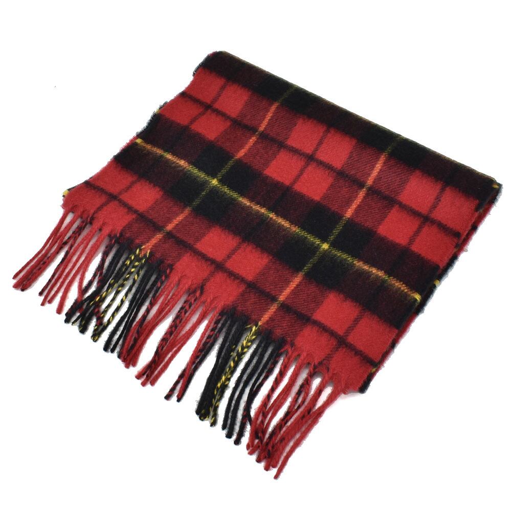 Johnstons CASHMERE TARTAN SCARF WA000016 KU0099 WA16 Wallace