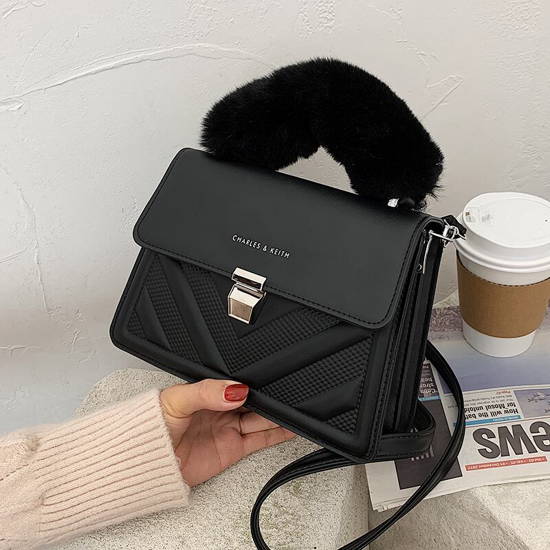 オータムウィンターレッド 秋物 冬物 スクウェア メッセンジャーバッグ 手作りハンドバック49079959026