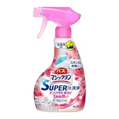 マジックリン バス SUPER泡洗浄 洗浄はもちろん、菌由来の汚れも防ぐ アロマローズの香り 本体 350ml
