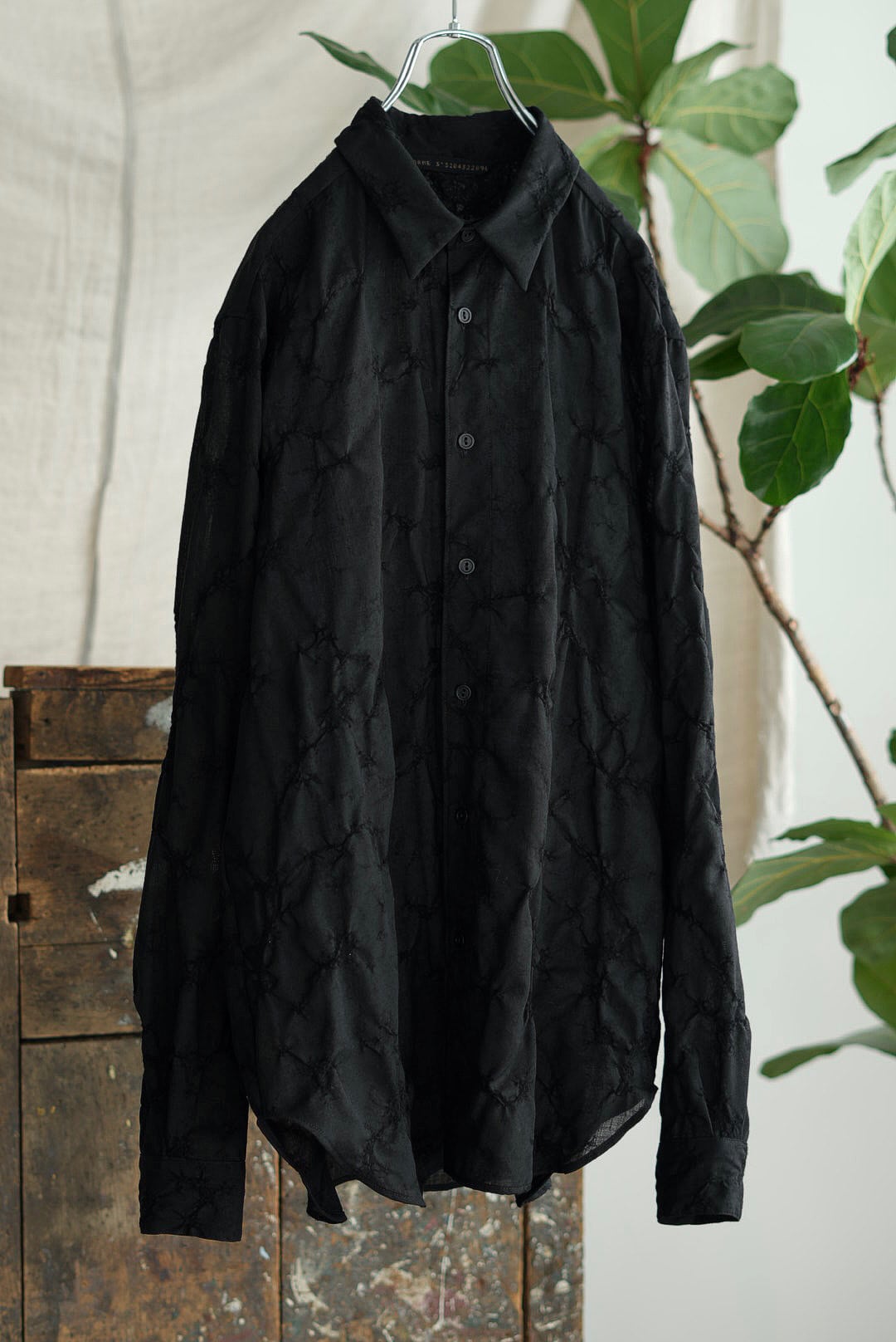 FORME D'EXPRESSION - POP SHIRT / BLACK