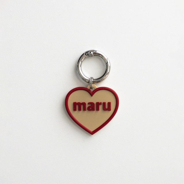 【予約】[ snugroo ] Name Tag - Raspberry Cookie