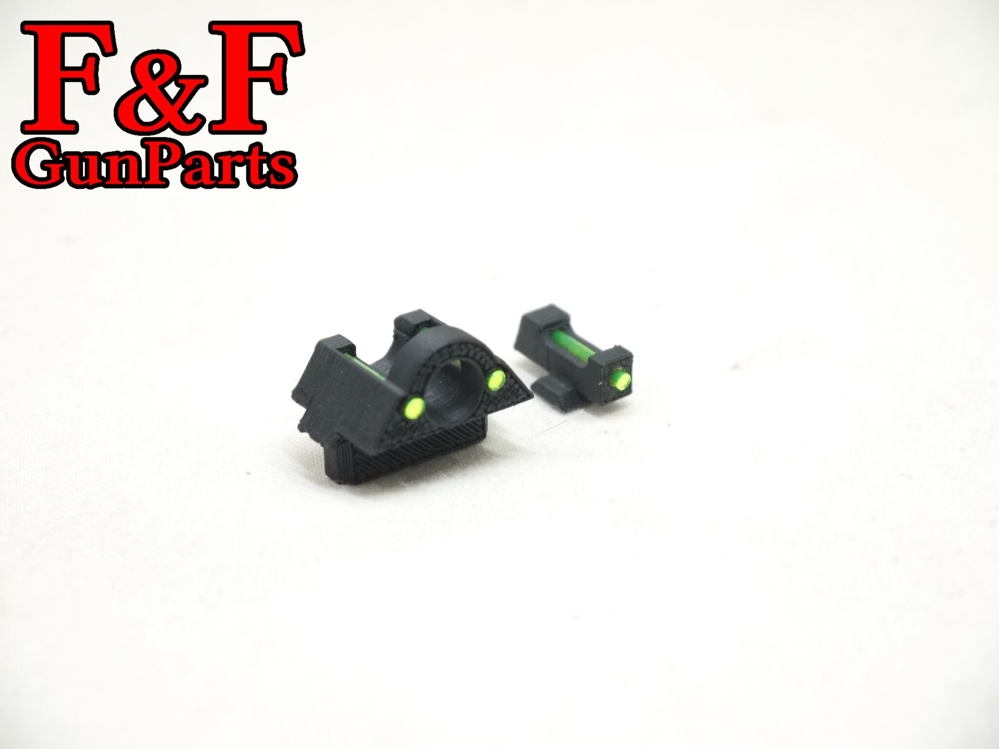 【品切れ・入荷日未定】東京マルイ Glock26アドバンス対応 集光リングファイバーサイトセット