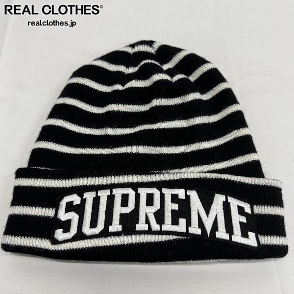 90s OLD STUSSY/Logo embroidery Long Beanie/Free/刺繍ロゴ/ロング