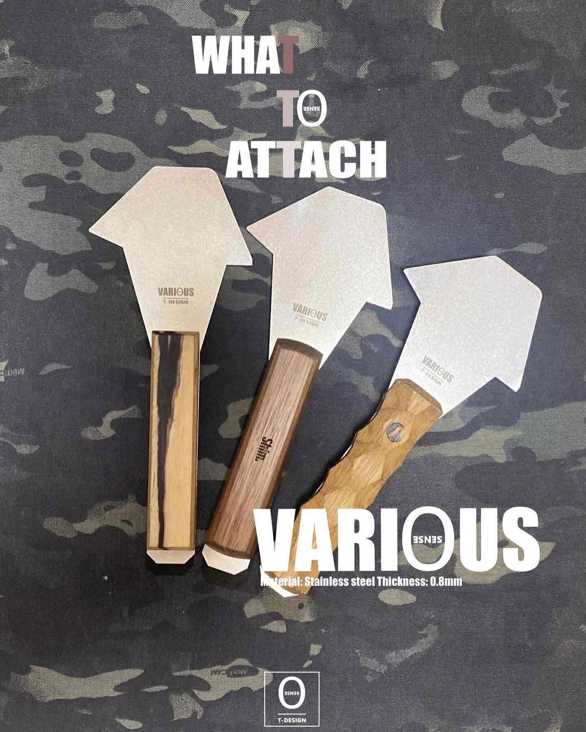 T-DESIGN VARIΘS（マルチスクレーパ） | OLIVE OUTDOOR EQUIPMENT