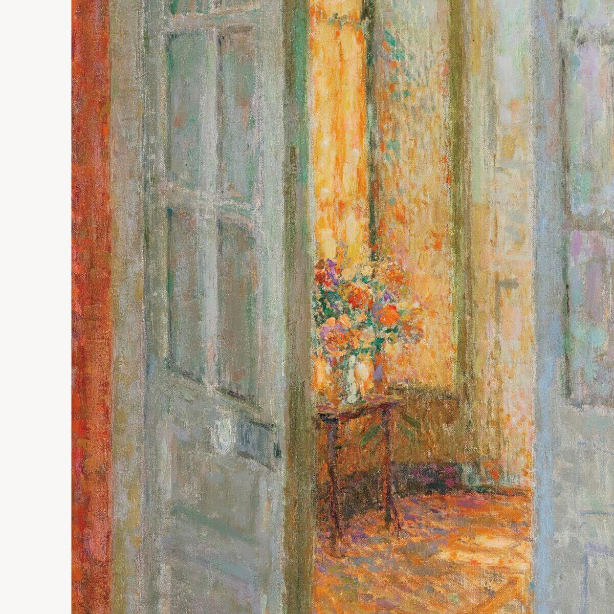 アンリ・ル・シダネル 窓辺の太陽 アートポスター 風景画 名画 絵画