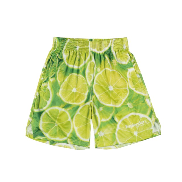 ショート丈/ライムバスパン