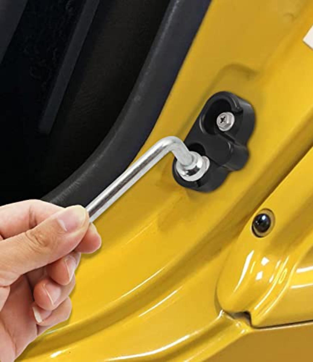 Alpha Rider ロードスター用ドアウェッジ 2pcs ツール付け NA/NB/NC/ND/アバルト124スパイダーに適用 剛性を上げる 異音防止 簡単装着 コンバーチブルド用