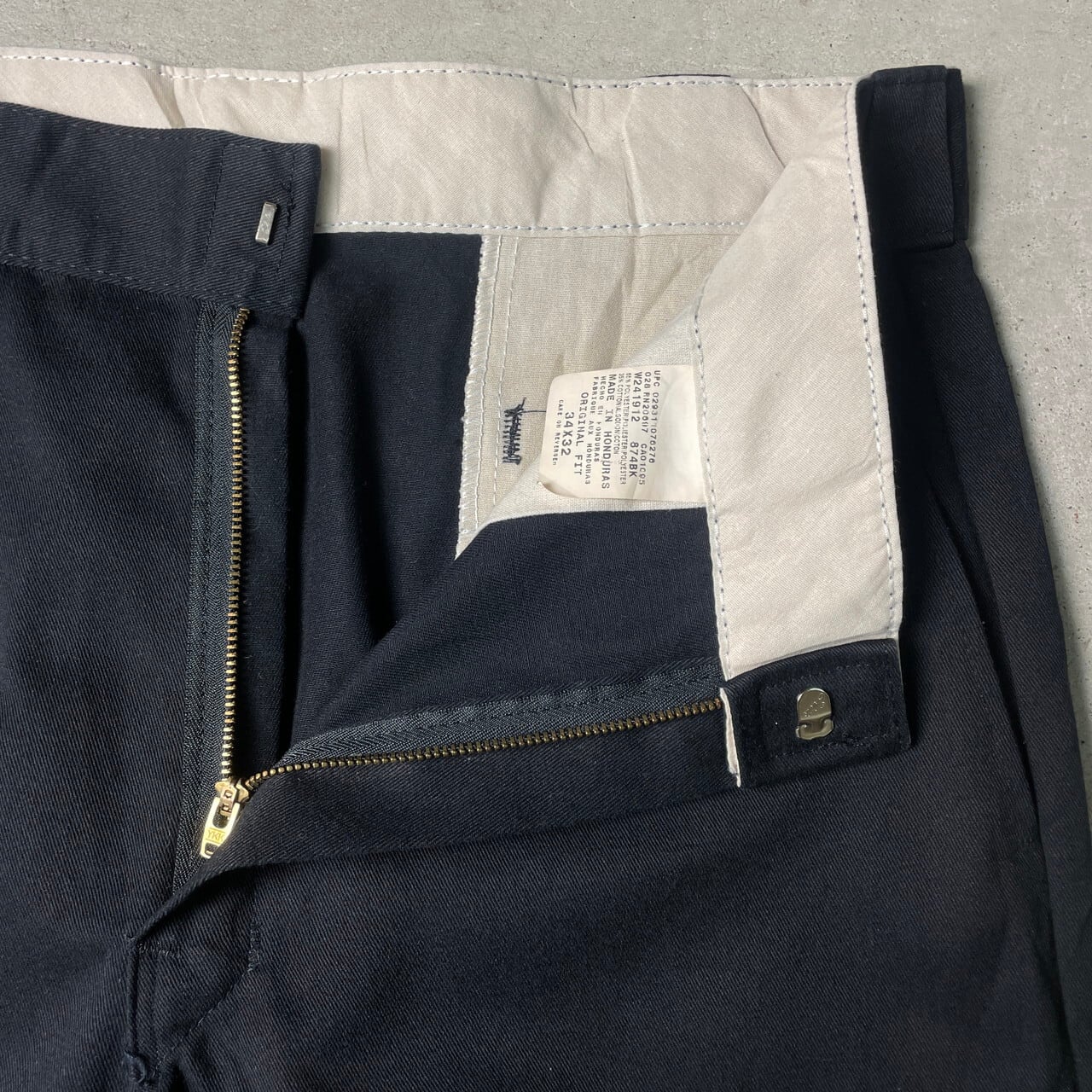 Dickies ディッキーズ 874 ワークパンツ メンズW34 古着 ブラック 黒