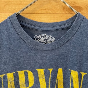 【Six Fifty One】Nirvana バンドTシャツ ロックt  バンt ロゴ ニルヴァーナ us古着