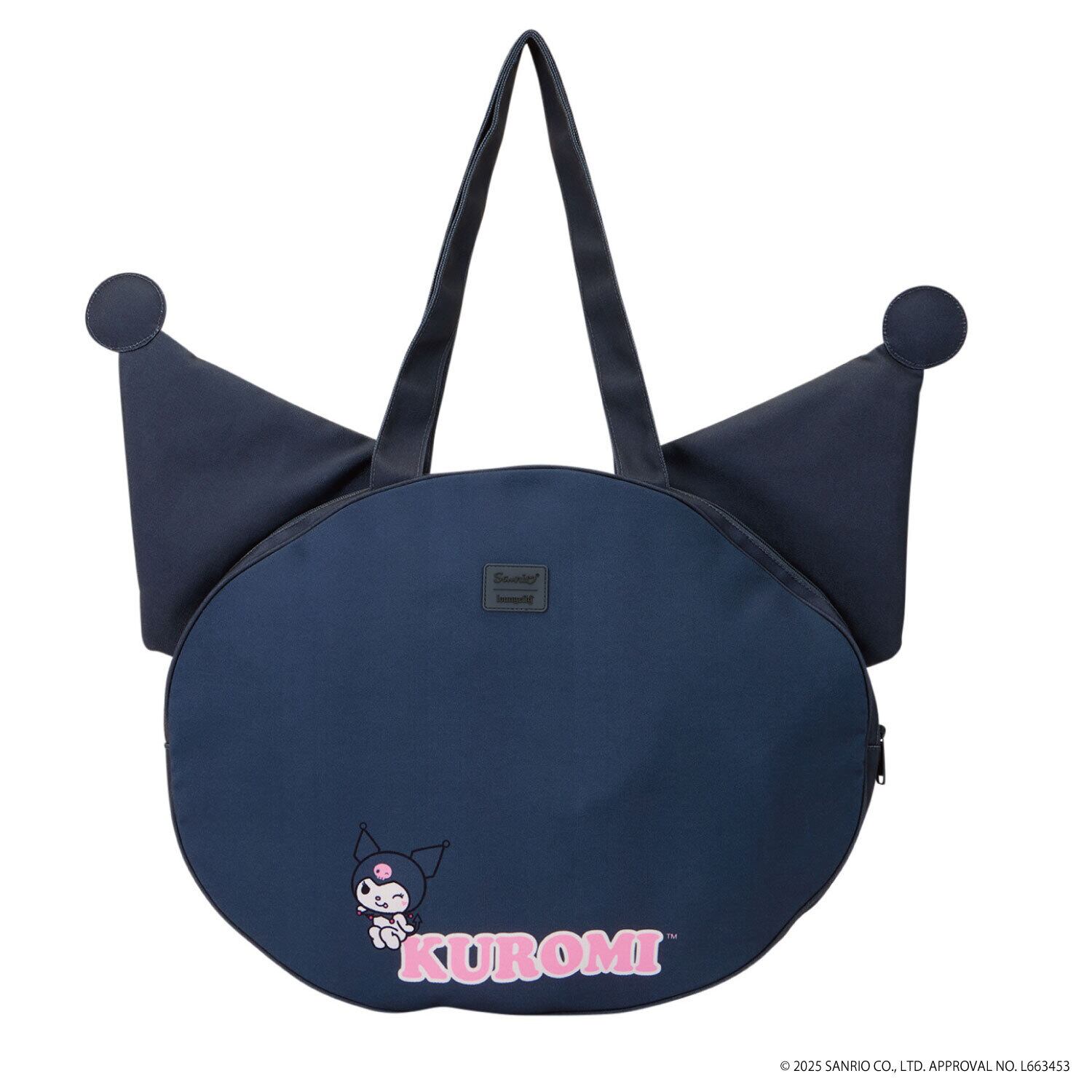 LF SANRIO KUROMI OVERSIZE CANVAS TOTE BAG_SANTB1760