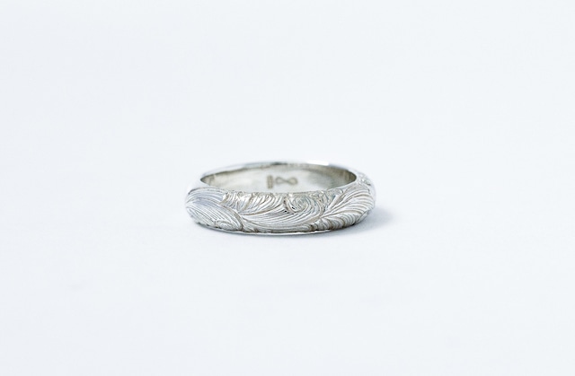 R-063 Arabesque half round ring (S)