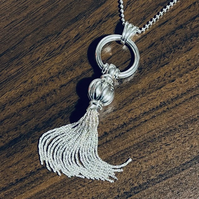 VINTAGE TIFFANY & CO. Tassel Pendant Necklace Long Ball Chain Sterling Silver | ヴィンテージ ティファニー タッセル ペンダント ネックレス ロング ボール チェーン スターリング シルバー