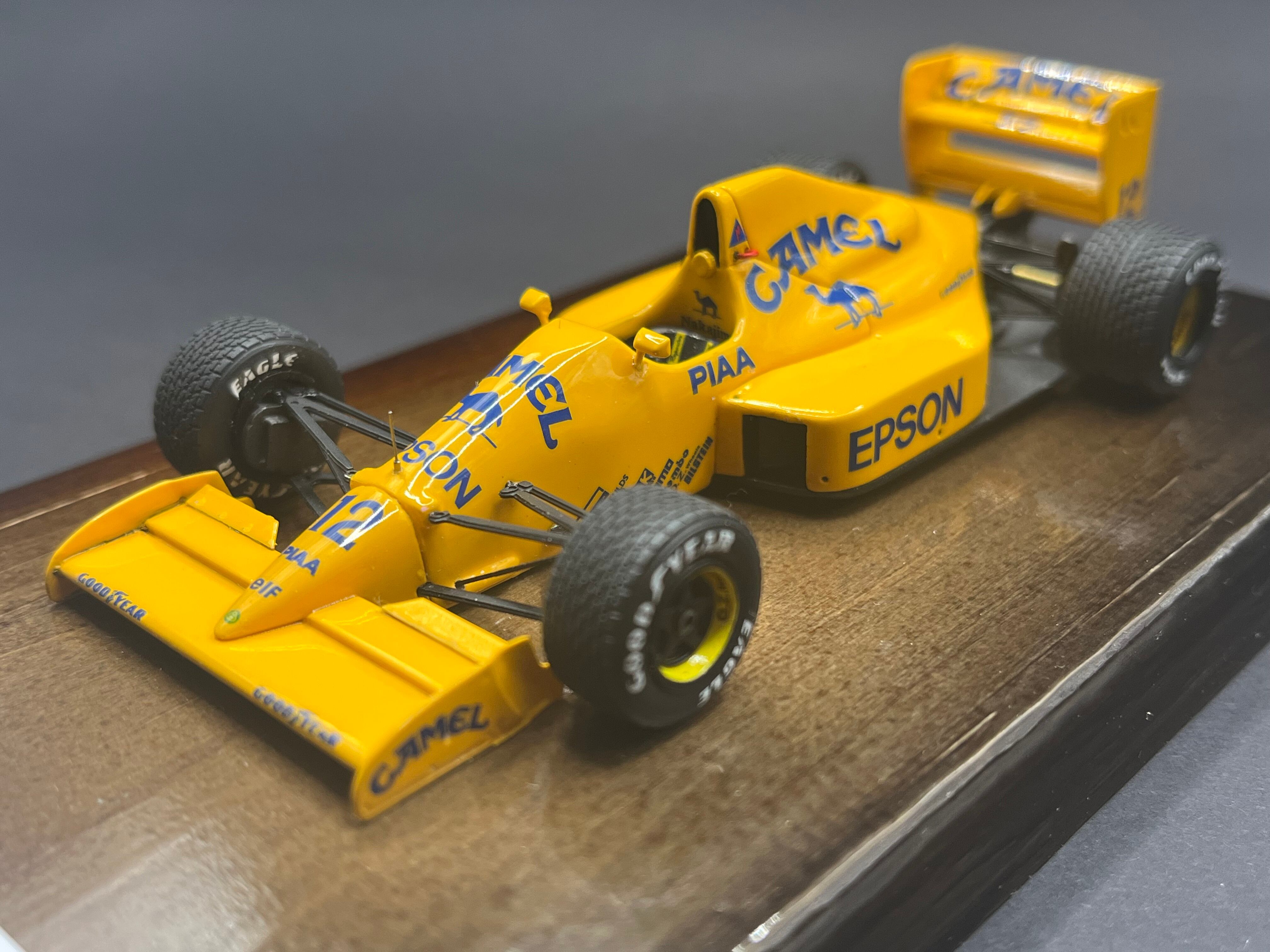 1/43 Tameo ロータス101ジャッド 中嶋悟 オーストラリアGP ファステ