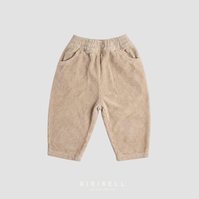 【STUDIO BOHEME】CARROT PANTS - TAUPE  / 18M,24M