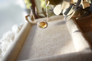 ＊1点もの＊Citrine necklace《silver925》