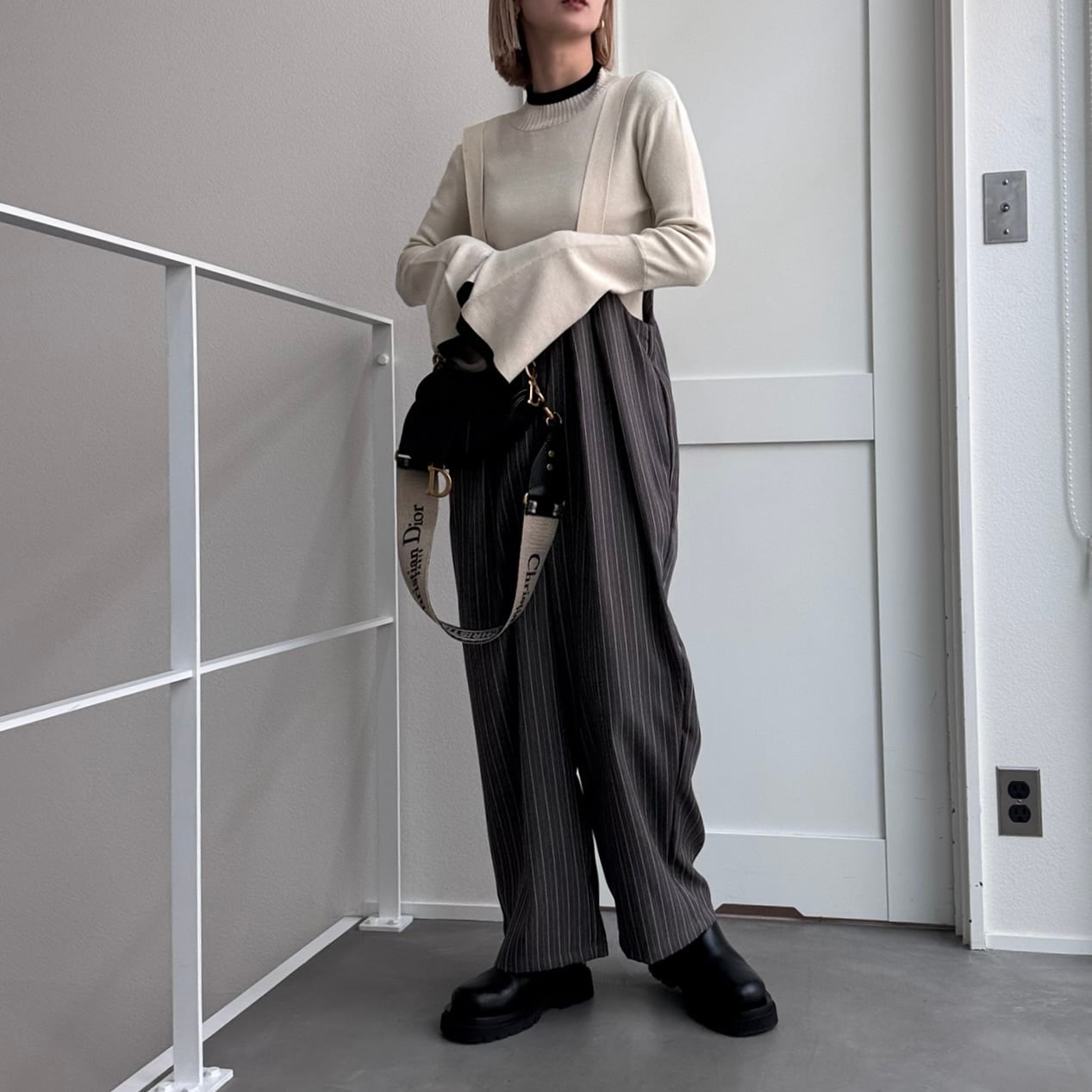 cft.セレクト品マルチポケットベストワンピ cft.セレクト品マルチポケットベストワンピ