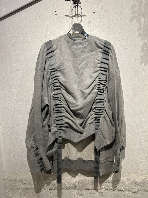 createclair   GATHER SWEAT PULLOVER