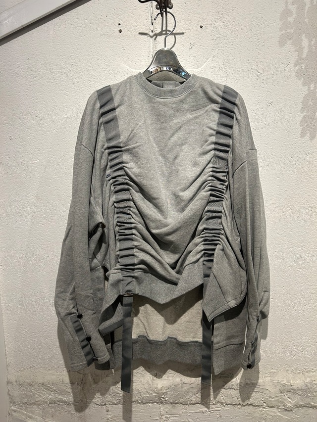 createclair   GATHER SWEAT PULLOVER