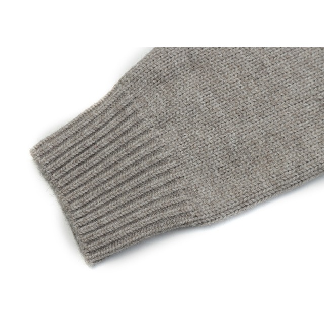 hooded logo knit　フード付きロゴニット　J0276