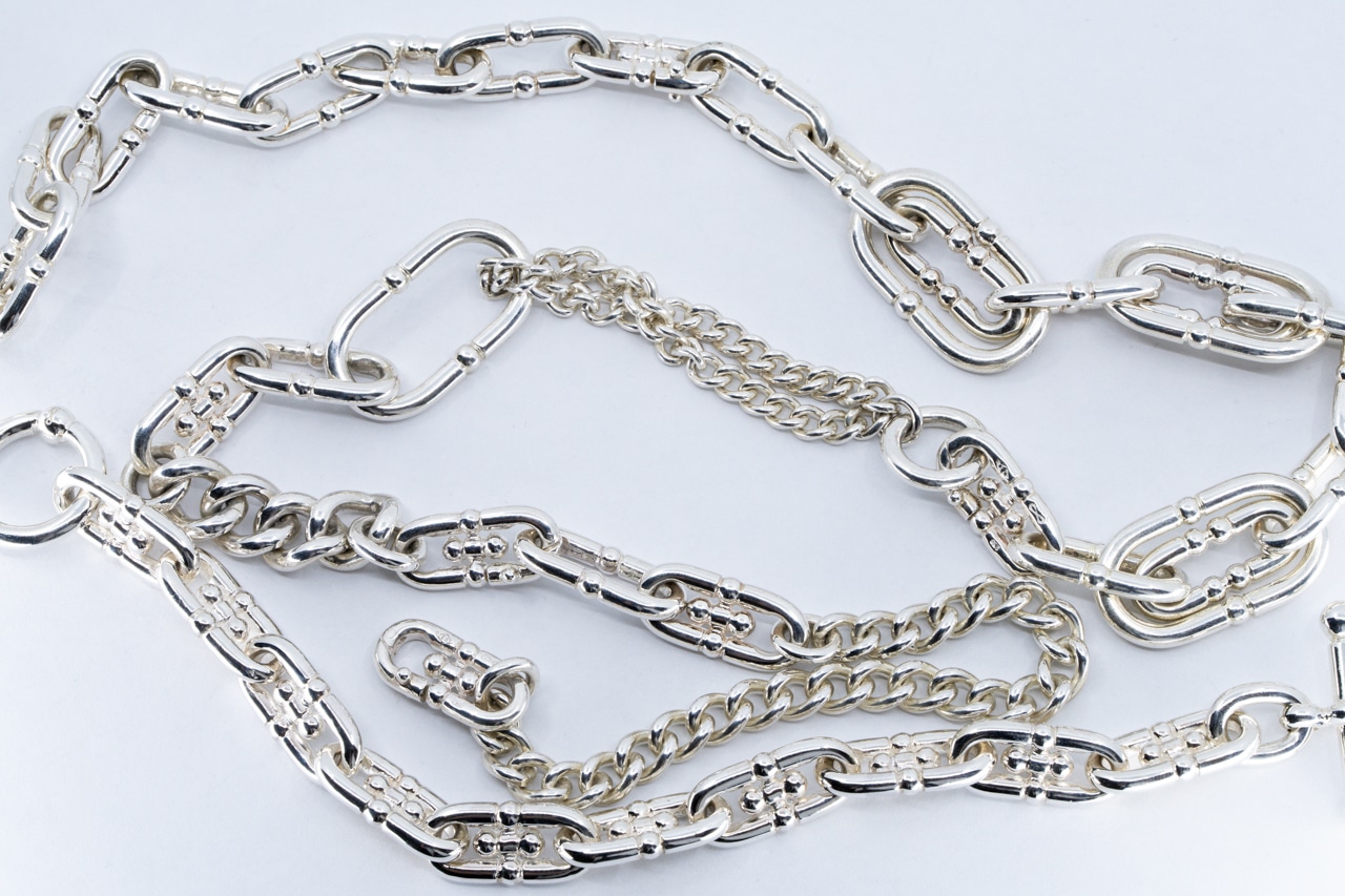 BN-113 BP chain link Bracelet(11コマ)