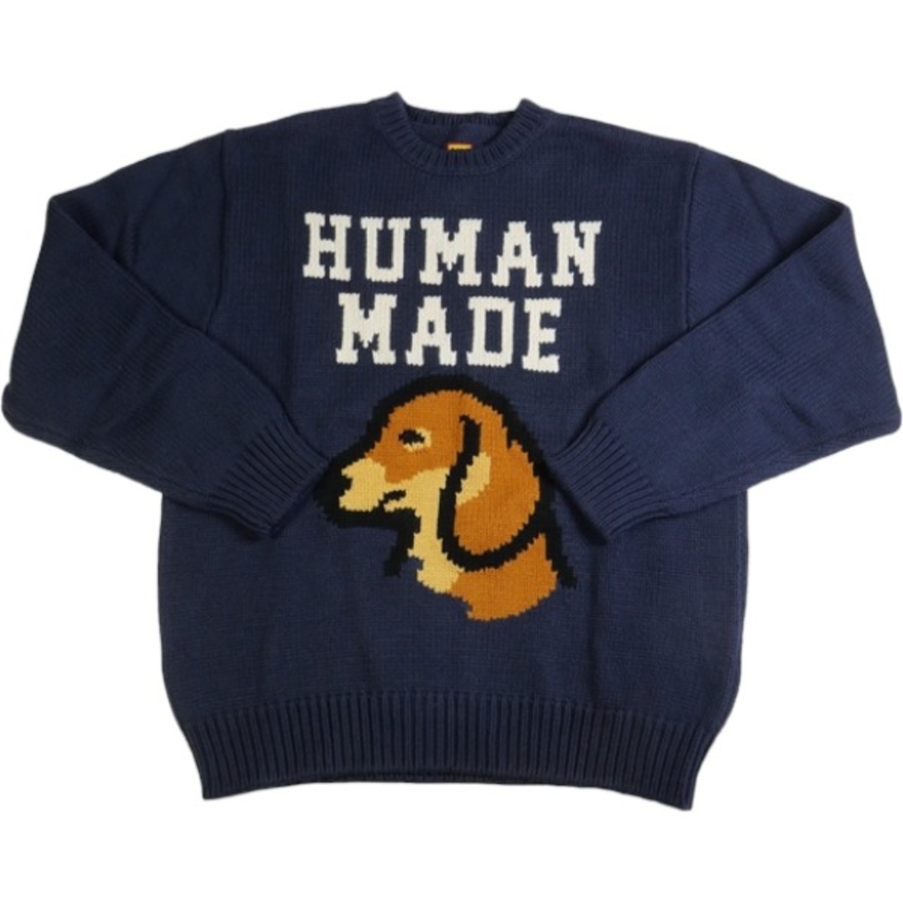 Size【M】 HUMAN MADE ヒューマンメイド 23AW DACHS KNIT SWEATER Navy 