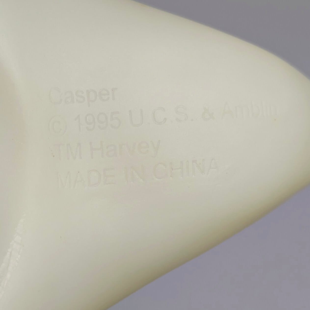 ☆VINTAGE 1995☆【 Casper( キャスパー ) 】 Pizza Hut ( ピザハット ) 限定ミールトイ / ソフビフィギュア〚アメリカン雑貨 アメトイ〛