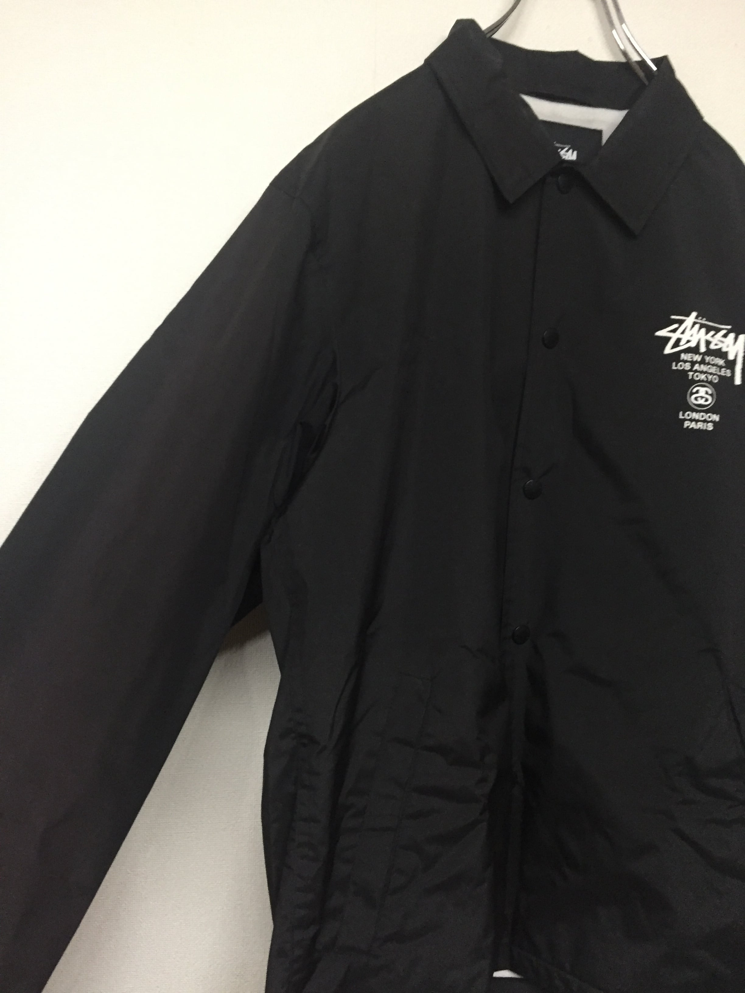 ストゥーシー コーチジャケット バックプリント M 楽天市場】ステューシー STUSSY ジャケット メンズ Cruize Coach