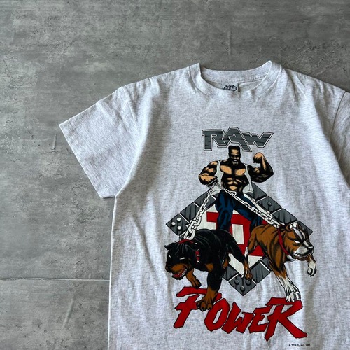 TOPDAWG / 90's usa製 print T-shirt size XL