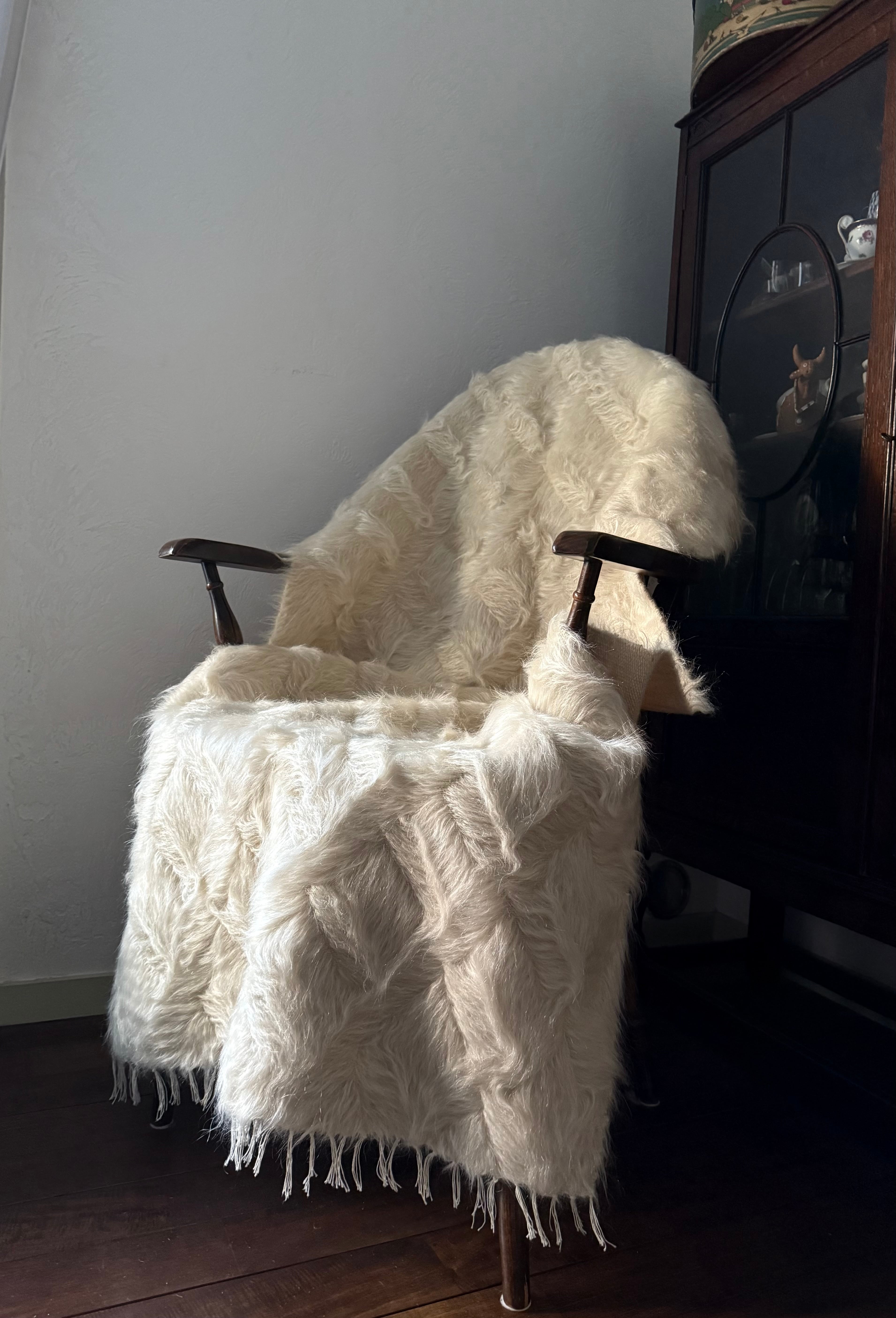 07 Vintage Tulu Sheep Cushion Cover ヴィンテージ トゥル シープ