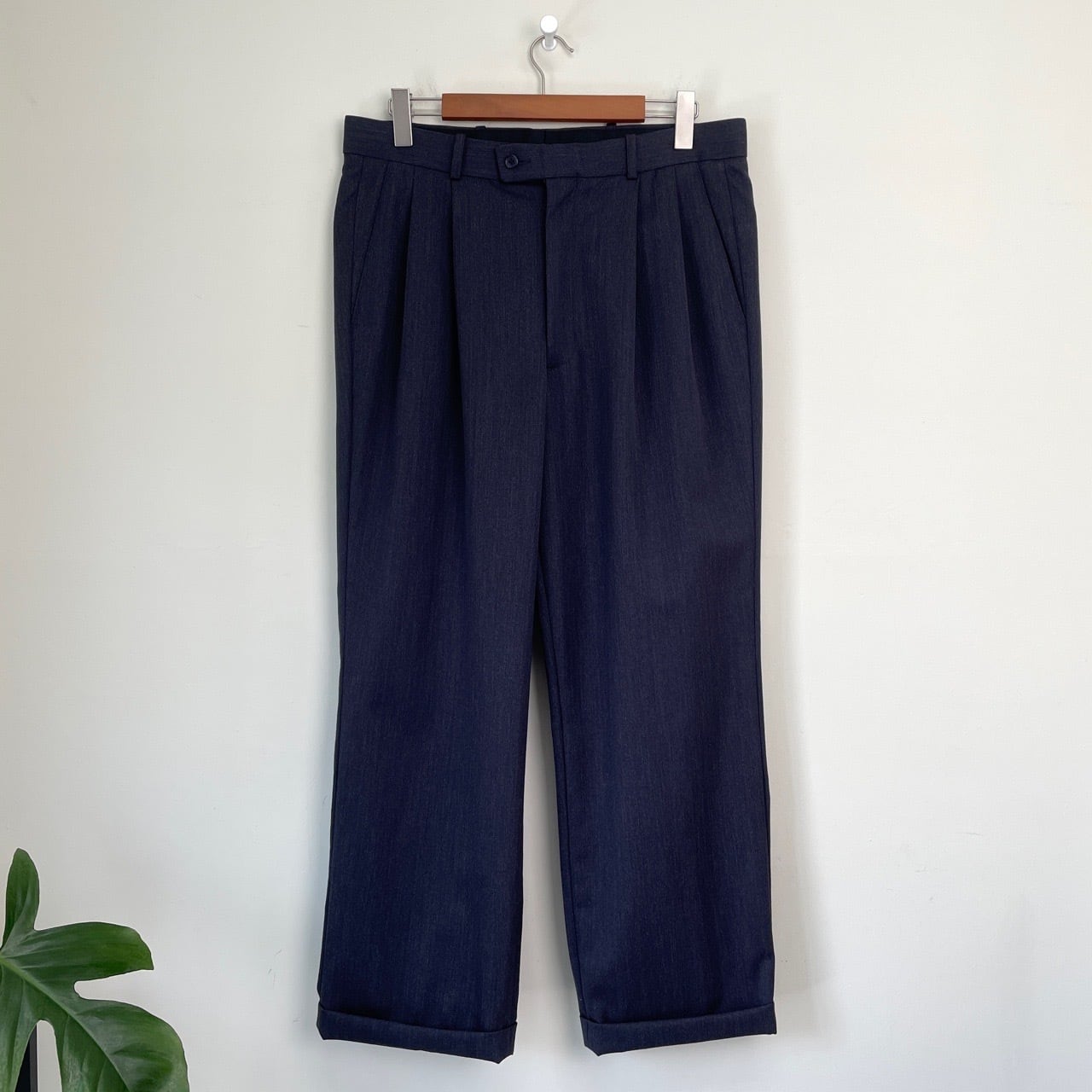 90S Ralph Lauren HAMMOND PANT タックチノ 34 古着 90s Polo Ralph Lauren 「HAMMOND PANT」 タック チノ パンツ