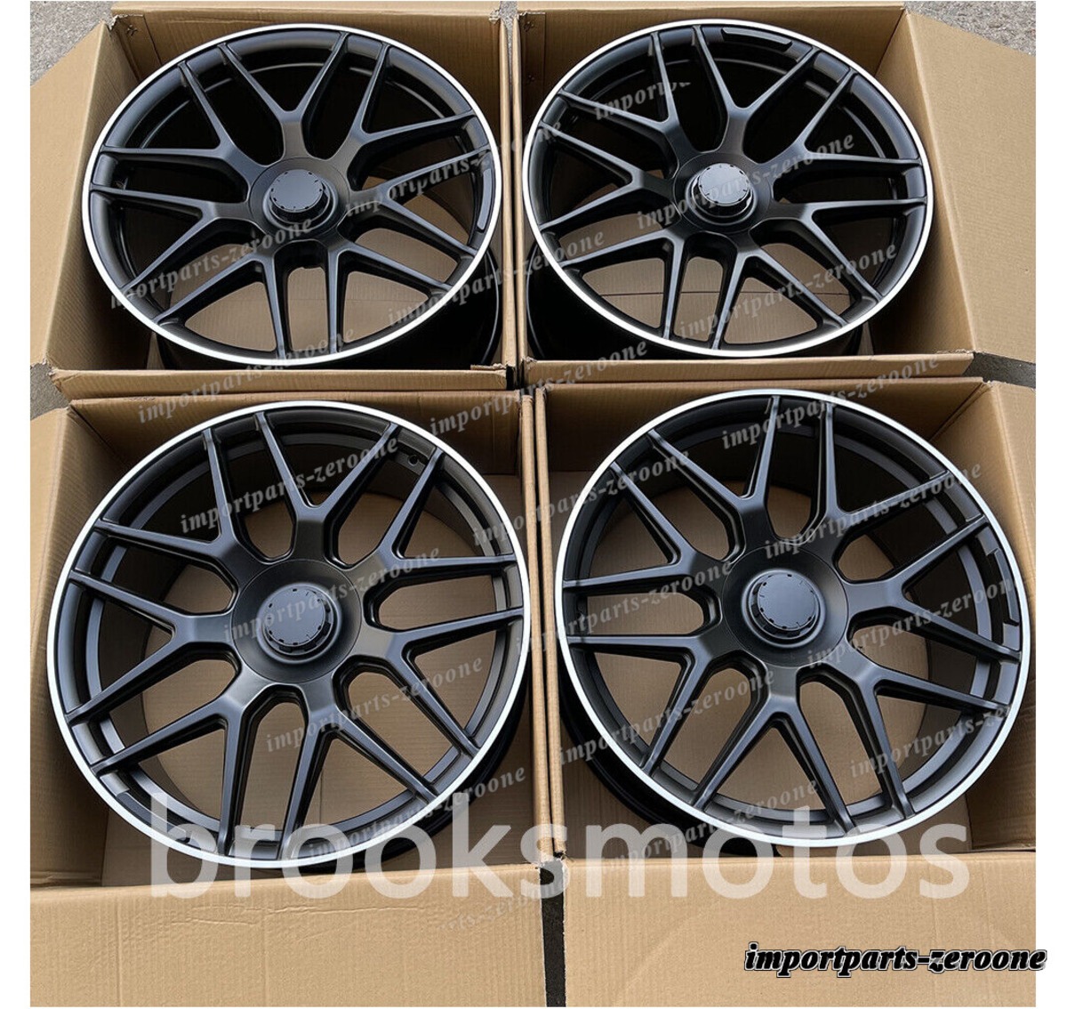 メルセデスベンツ GLE クラス 22x10 22x11.5 C167 22インチスタッガー 