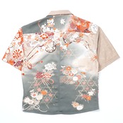 KIMONO OPEN COLLAR SHIRT