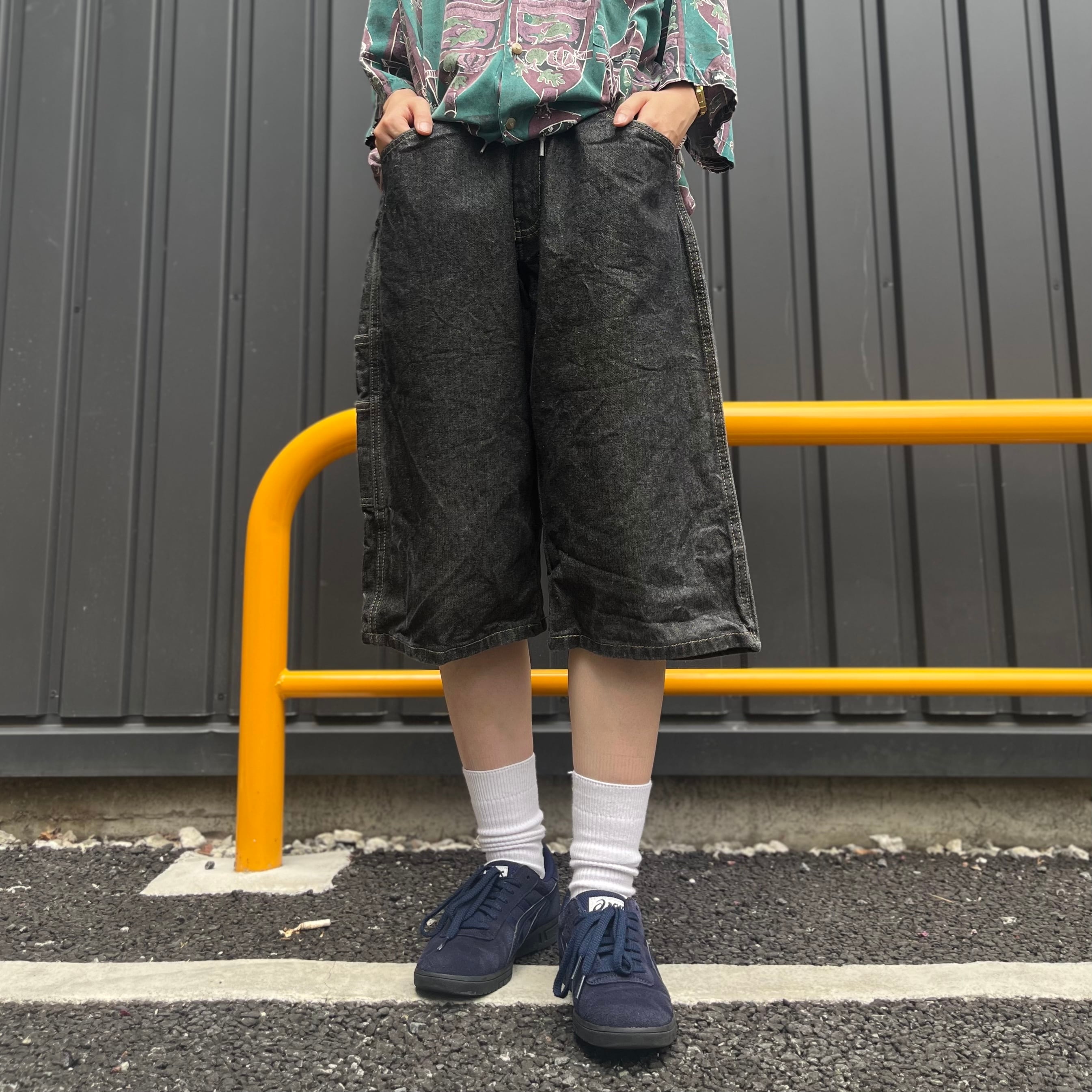 『32』Dickies ディッキーズ ハーフパンツ デニムショーツ ブラック