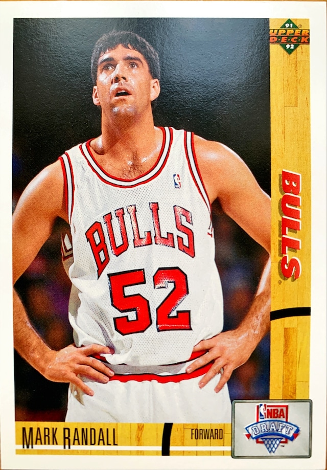 NBAカード 91-92UPPERDECK Mark Randall #13 BULLS