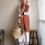 リサイクルサリーのカンタショール 小02 インドの手仕事布 Mulaセレクト